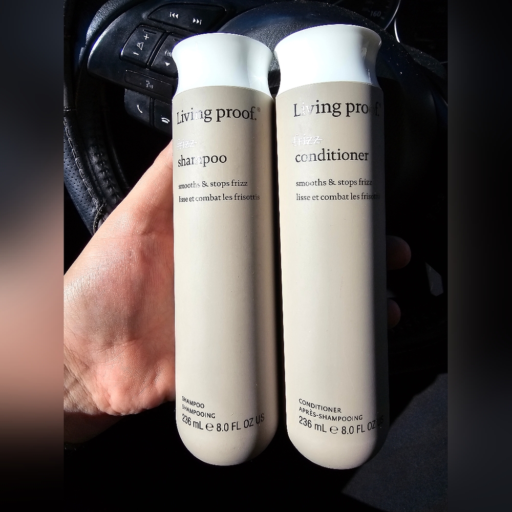 Living Proof No Frizz Shampoo and Conditioner 8fl Oz each